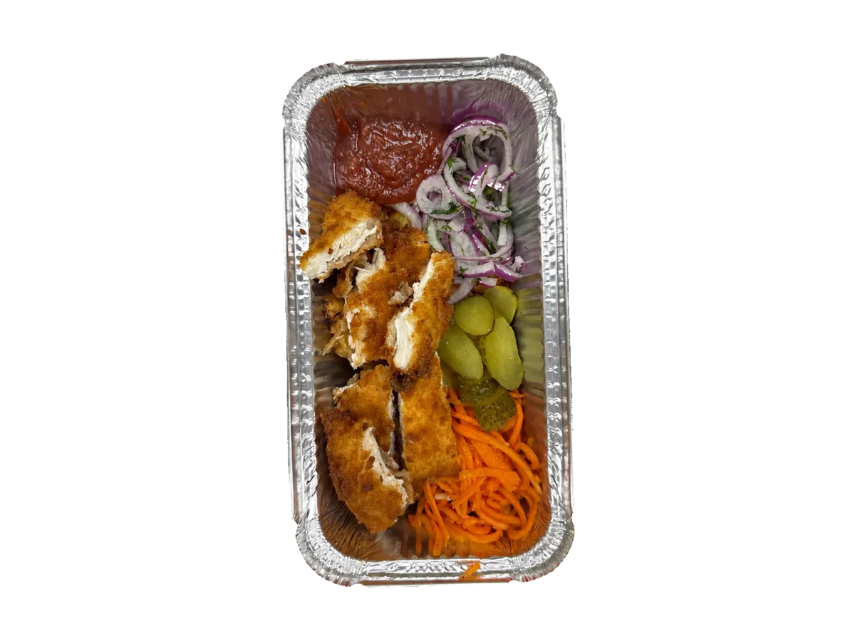 Картофель по деревенски, куриное филе