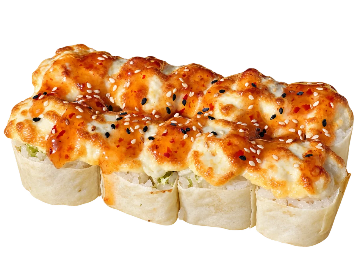 Запеченный спринг-ролл с Курицей