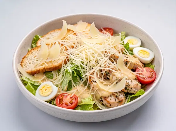 Салат Цезарь с курицей