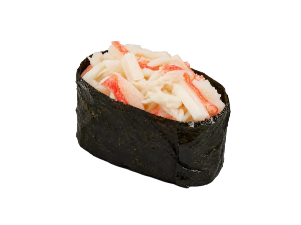 Гункан с мясом краба
