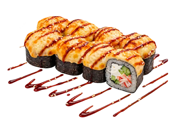 Запеченный со мясом краба